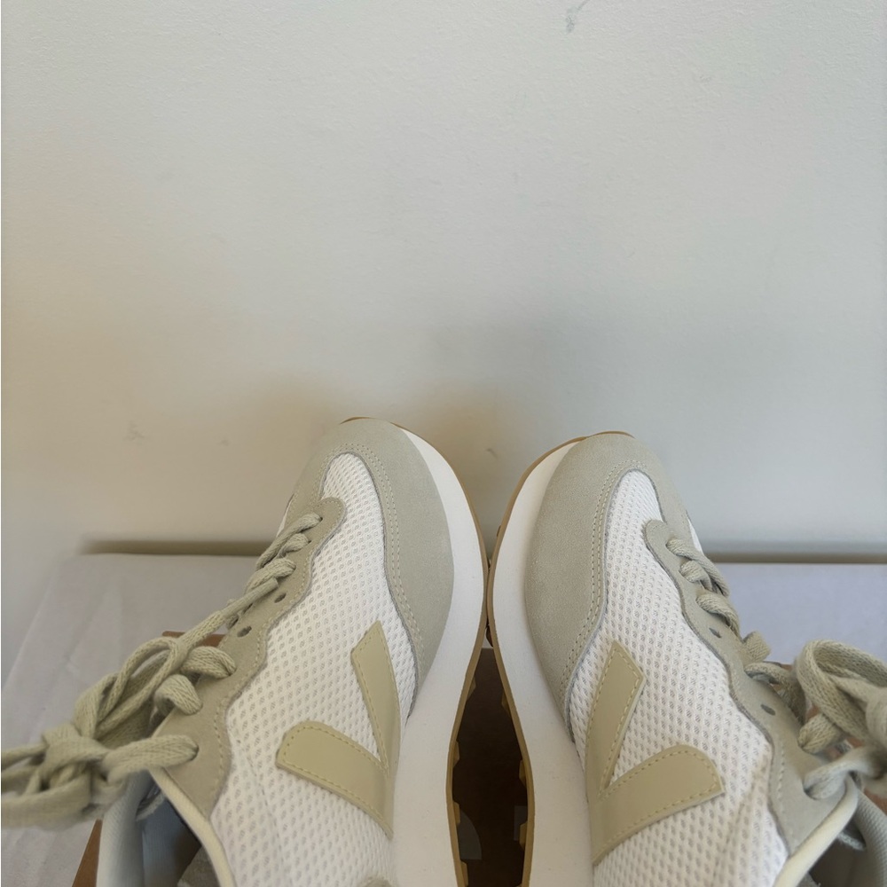 Veja Rio Branco Alveomesh Size 8 Eu 39 White Pierre Natural Womens Sneakers NWB - Picture 6 of 11